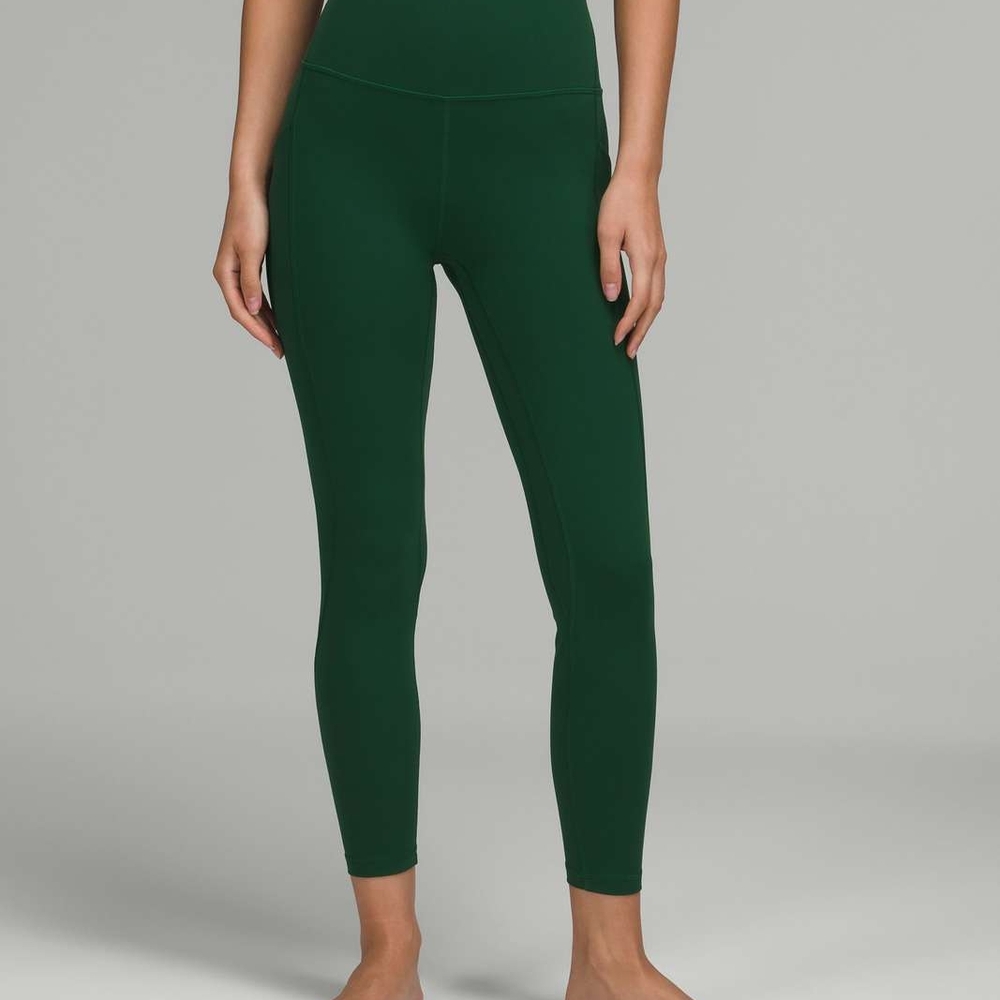 Lululemon Athletica Deep Green Leggings
